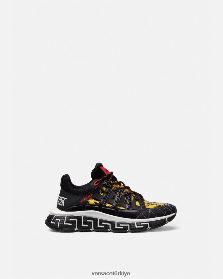 Versace trigreca spor ayakkabı erkekler Yazdır ayakkabı B0HHR81528