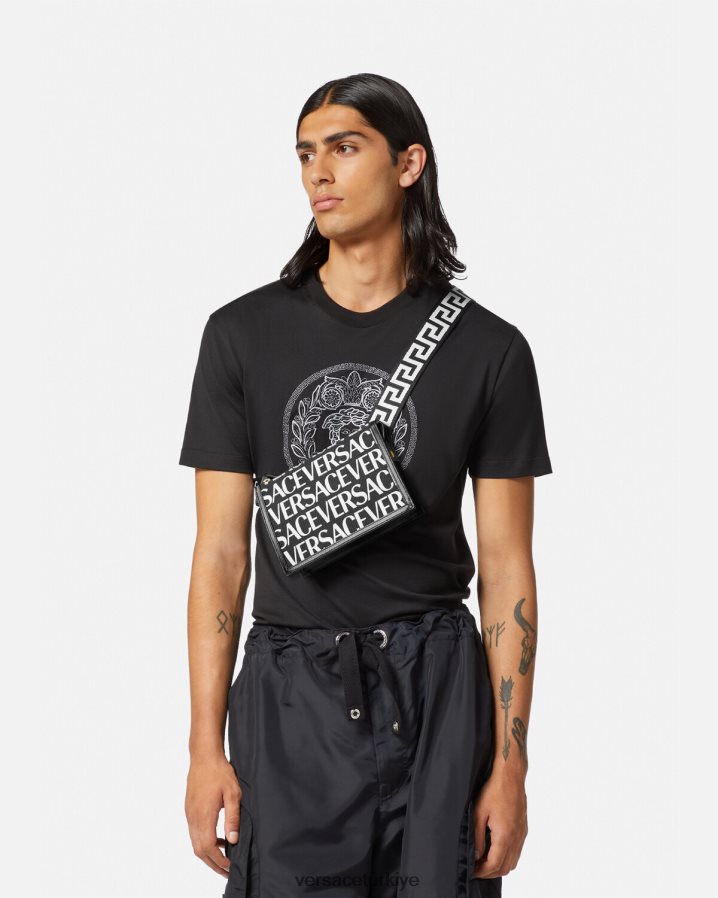 Versace bel çantası erkekler Yazdır çanta B0HHR81501