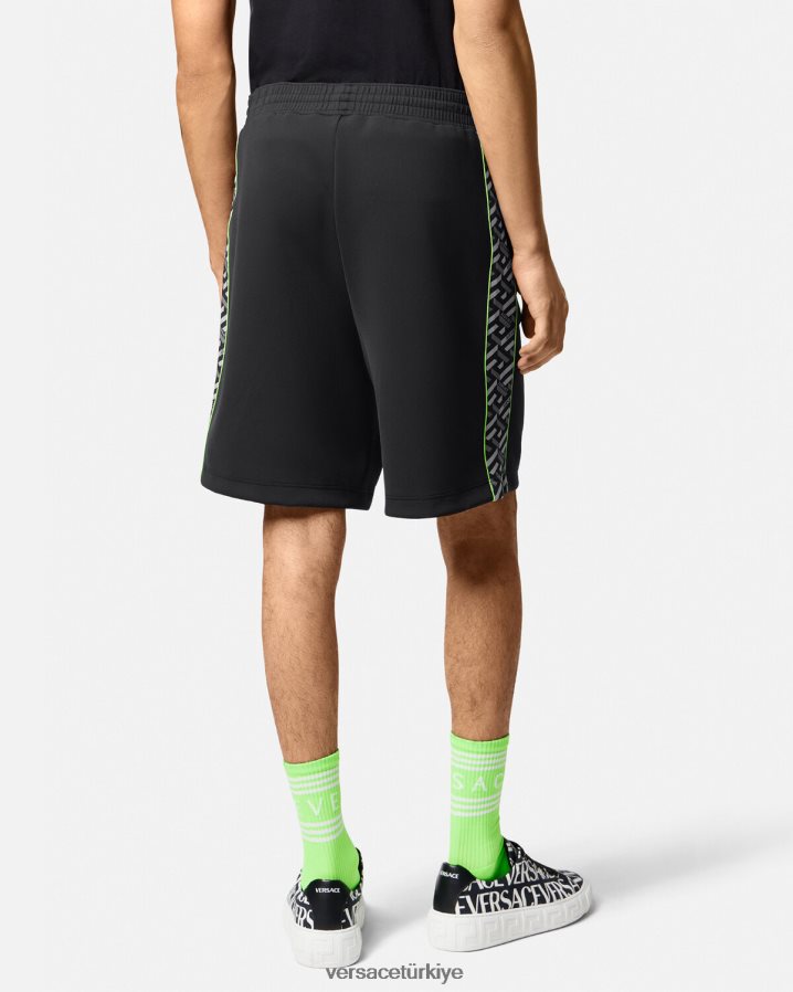 Versace la greca naylon spor şortu erkekler Yazdır Giyim B0HHR81459