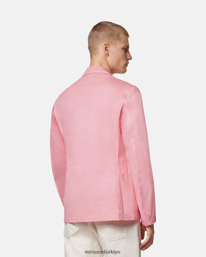 Versace deniz kabuğu barok blazer erkekler pembe Giyim B0HHR81268
