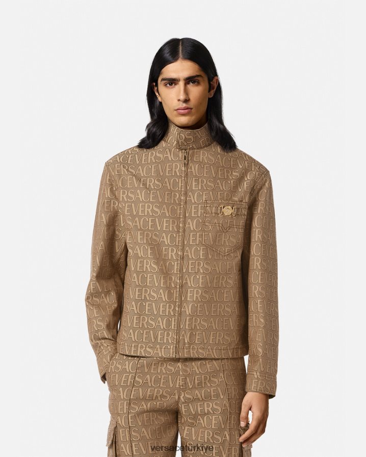 Versace boydan boya bluz ceket erkekler Yazdır Giyim B0HHR81221