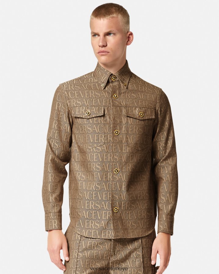 Versace boydan boya ceket erkekler Yazdır Giyim B0HHR81217