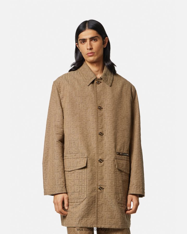 Versace boydan boya ceket erkekler Yazdır Giyim B0HHR81220