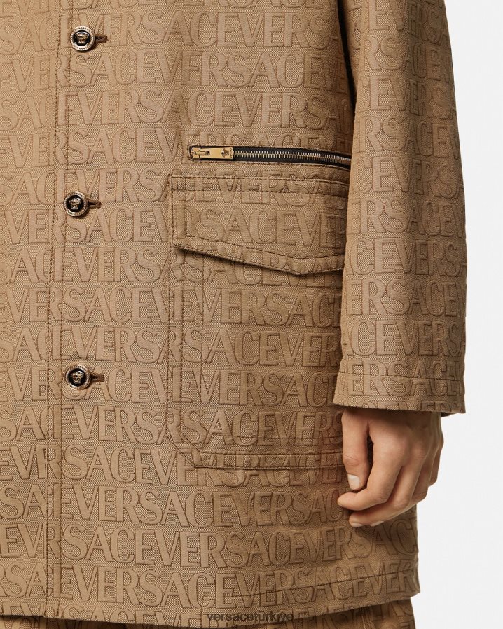 Versace boydan boya ceket erkekler Yazdır Giyim B0HHR81220