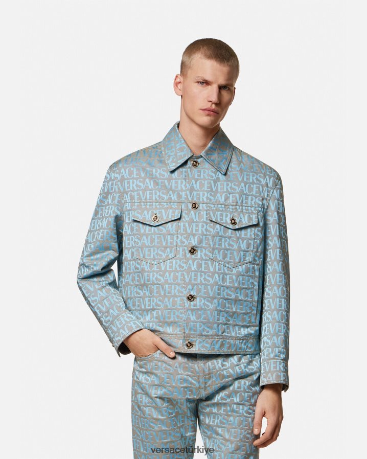 Versace genel ceket erkekler Yazdır Giyim B0HHR81219