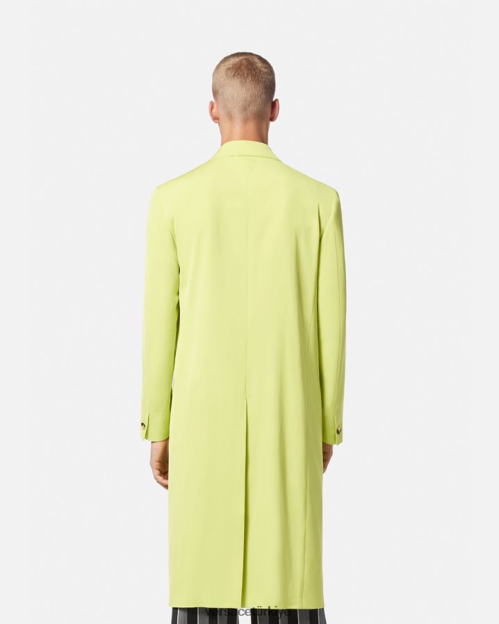 Versace kruvaze ceket erkekler kireç Giyim B0HHR81233
