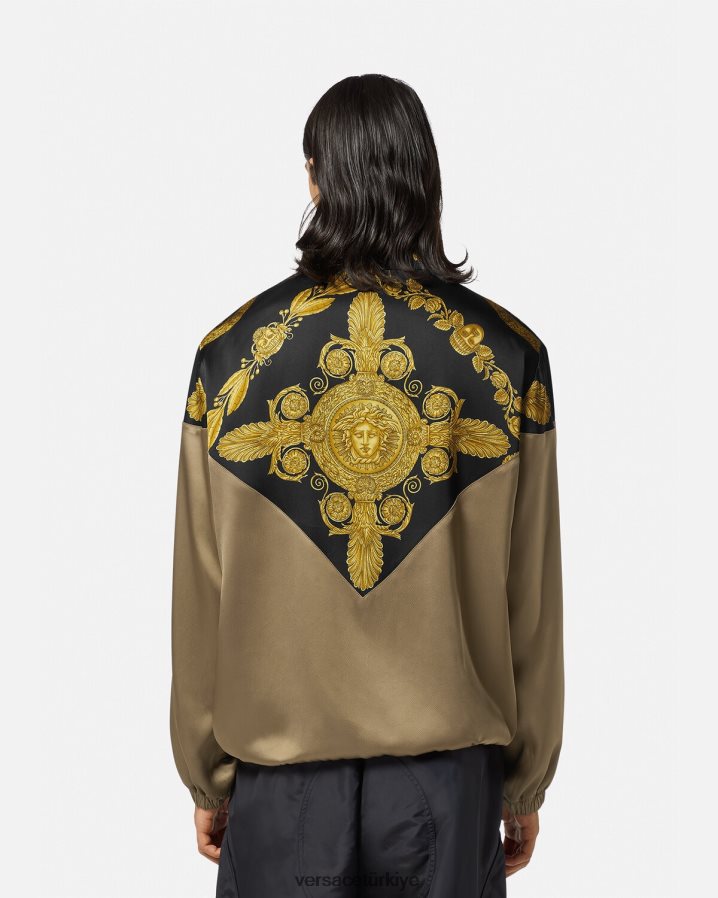 Versace maschera barok bluz ceket erkekler Yazdır Giyim B0HHR81236