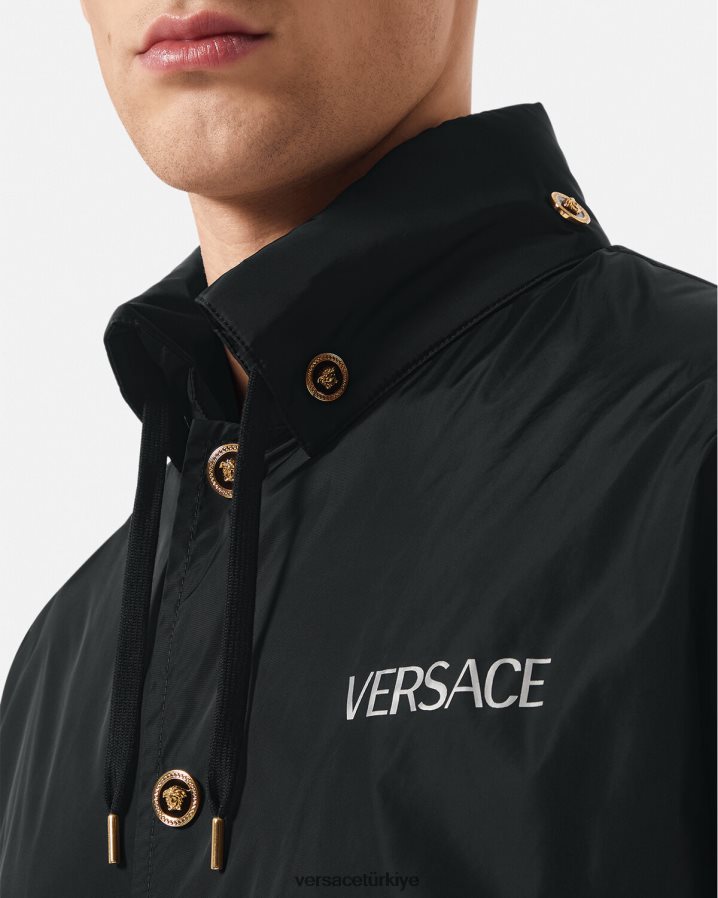 Versace medusa ceket erkekler siyah Giyim B0HHR81249