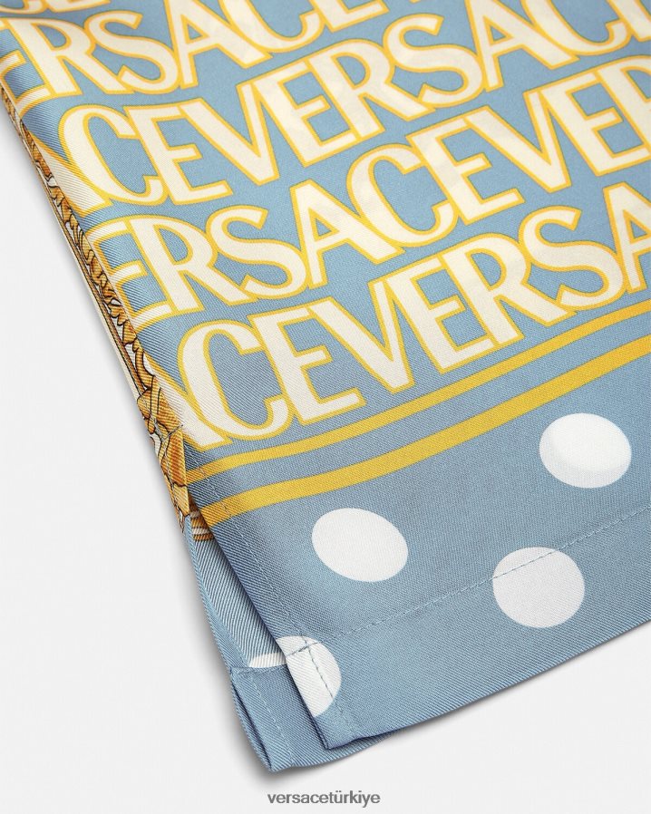 Versace allover ipek gömlek erkekler Yazdır Giyim B0HHR81285