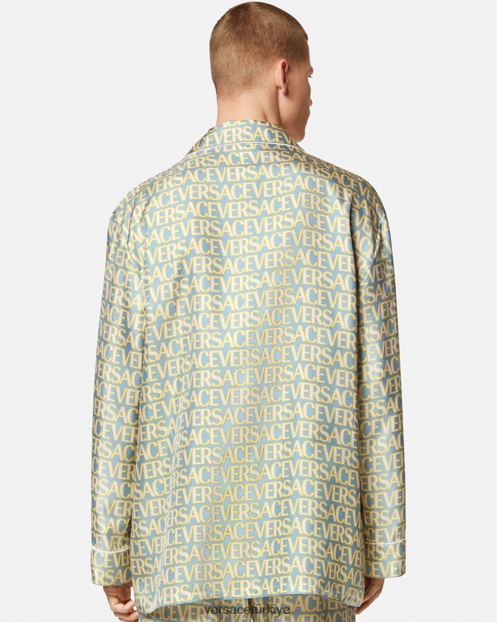 Versace boydan boya pijama üstü erkekler Yazdır iç çamaşırı ve plaj kıyafeti B0HHR81729