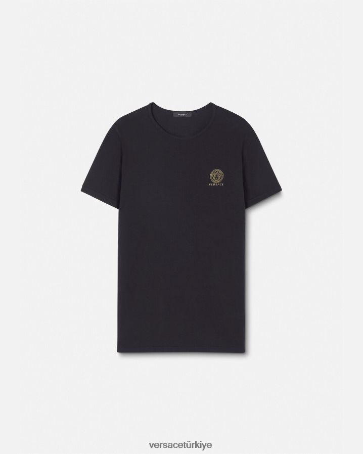 Versace medusa fanila erkekler siyah iç çamaşırı ve plaj kıyafeti B0HHR81732