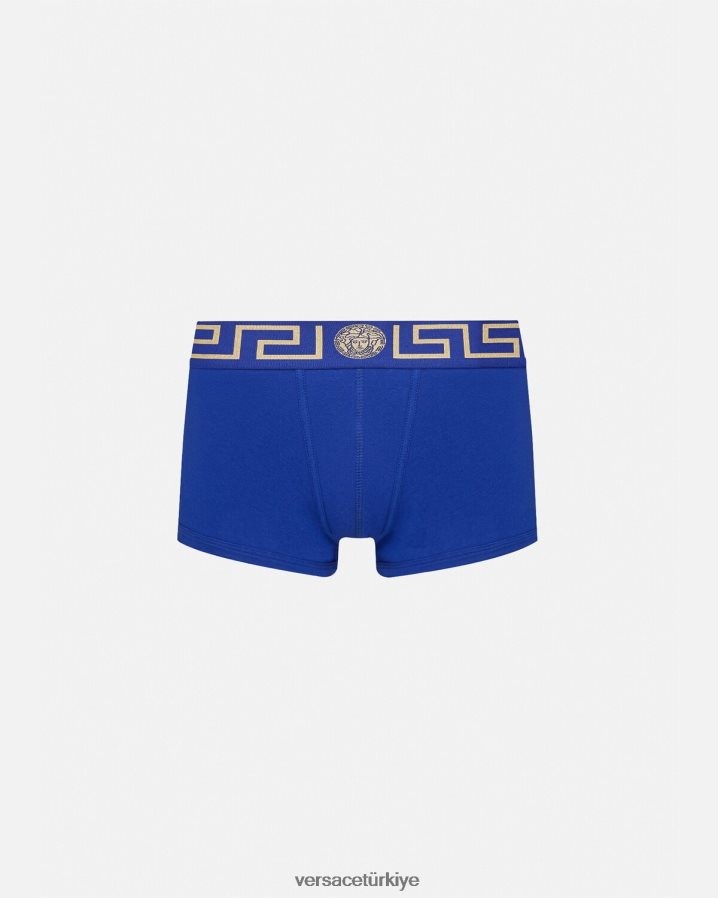 Versace yunan sınırı gövdeleri erkekler mavi iç çamaşırı ve plaj kıyafeti B0HHR81757