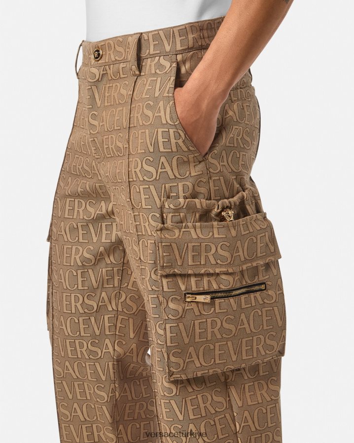 Versace allover kargo pantolon erkekler Yazdır Giyim B0HHR81437