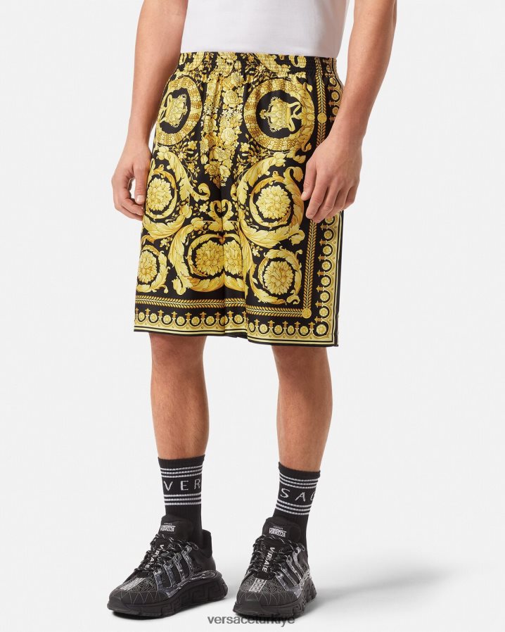 Versace barok şort erkekler Yazdır Giyim B0HHR81447