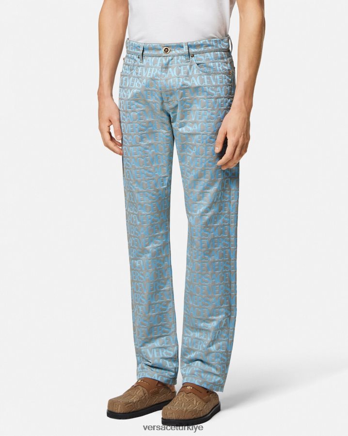 Versace genel kot pantolon erkekler Yazdır Giyim B0HHR81436