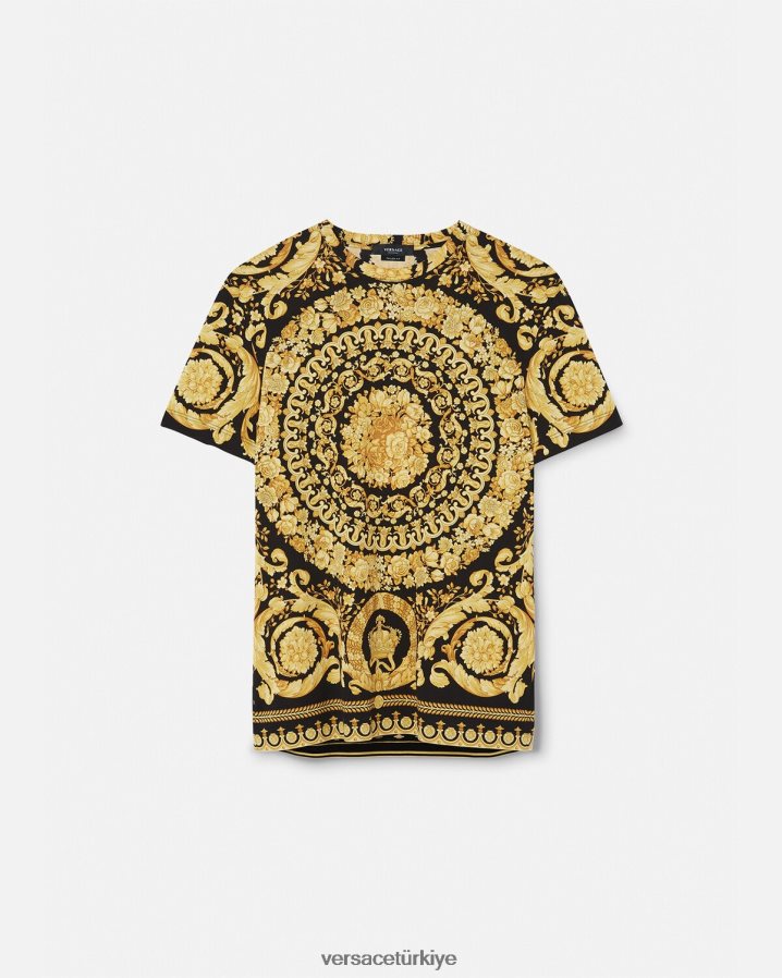Versace barok tişört erkekler Yazdır Giyim B0HHR81369