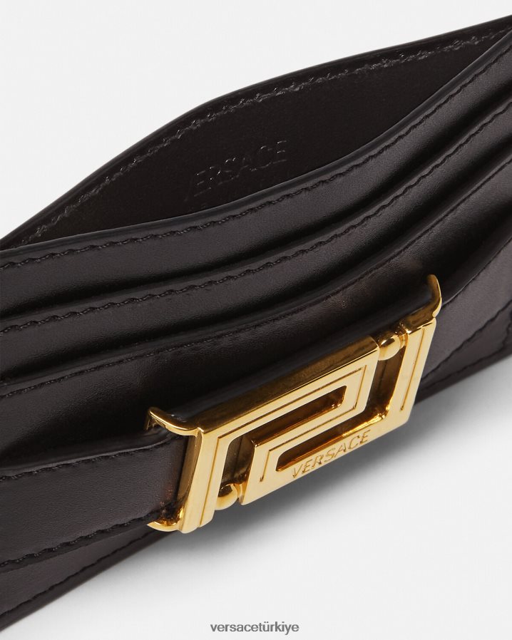 Versace greca tanrıçası kart sahibi kadınlar siyah Aksesuarlar B0HHR8562