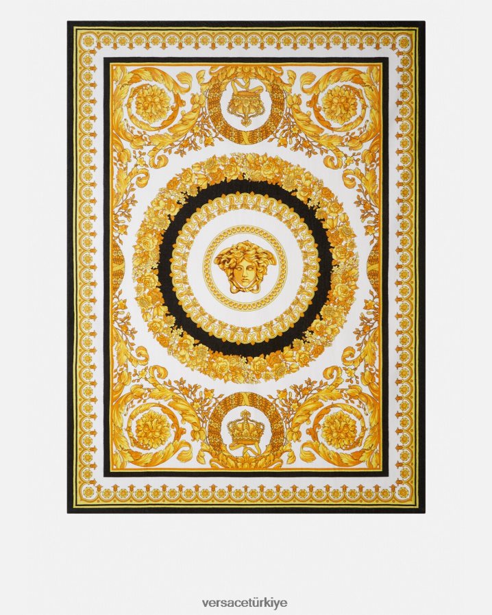 Versace crete de fleur plaj havlusu kadınlar Yazdır iç çamaşırı ve plaj kıyafeti B0HHR81203