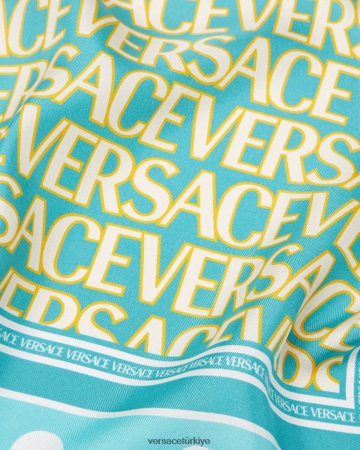 Versace allover ipek fular kadınlar Yazdır Aksesuarlar B0HHR8884