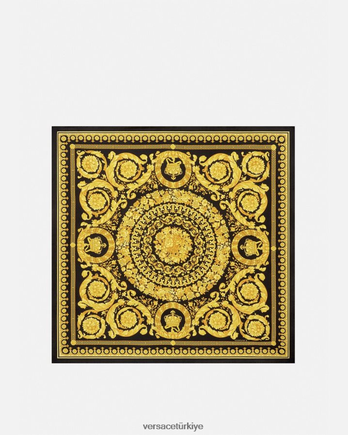 Versace barok büyük ipek fular kadınlar Yazdır Aksesuarlar B0HHR8902