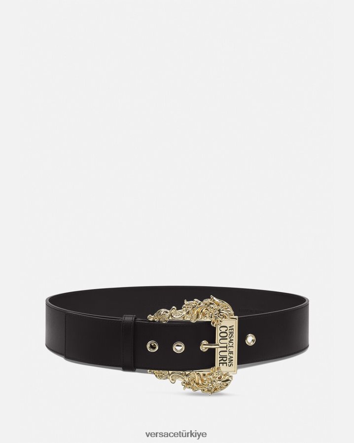Versace couture1 deri kemer kadınlar siyah Aksesuarlar B0HHR82341