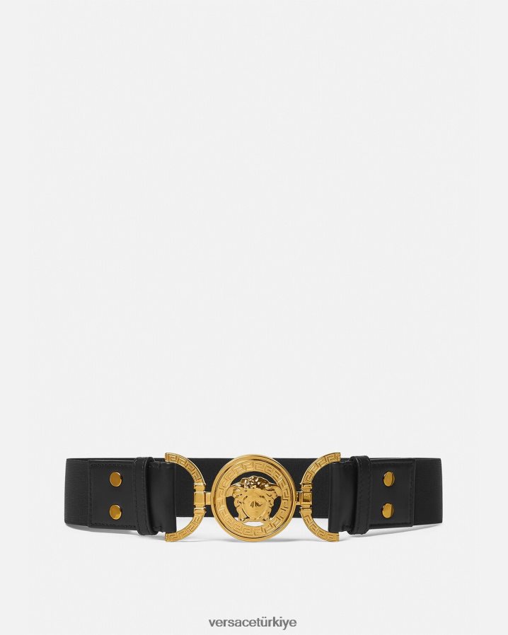 Versace la medusa kemeri kadınlar siyah Aksesuarlar B0HHR8522