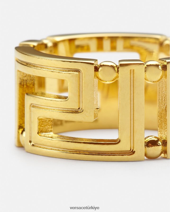 Versace Greka halkası kadınlar altın Aksesuarlar B0HHR8753