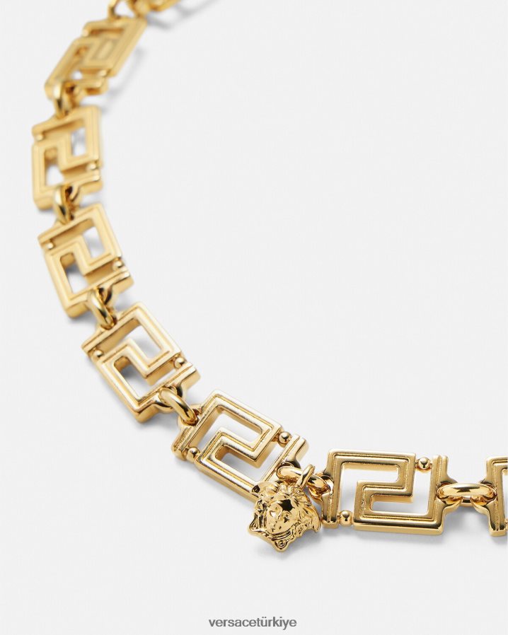 Versace Greka kolye kadınlar altın Aksesuarlar B0HHR8745