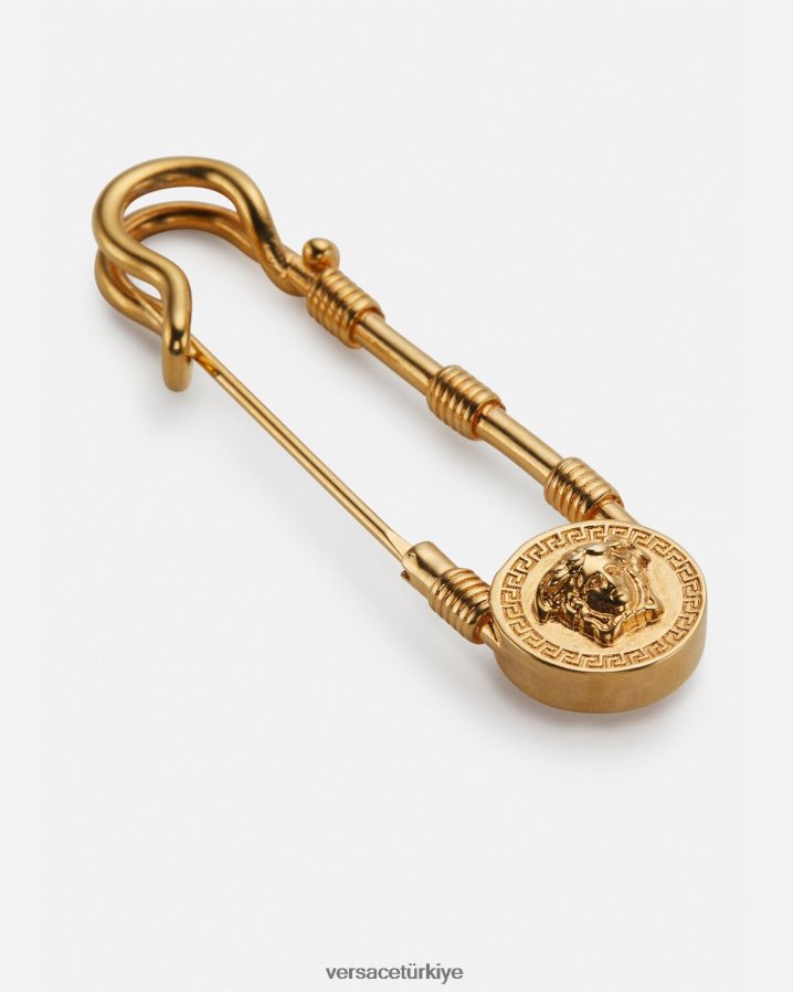 Versace emniyet pimi broş kadınlar haraç altın Aksesuarlar B0HHR8799