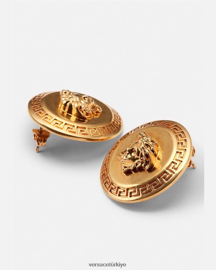 Versace haraç medusa saplama küpeler kadınlar haraç altın Aksesuarlar B0HHR8794