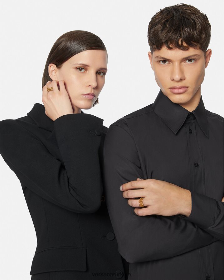 Versace haraç medusa yüzüğü kadınlar haraç altın Aksesuarlar B0HHR8795