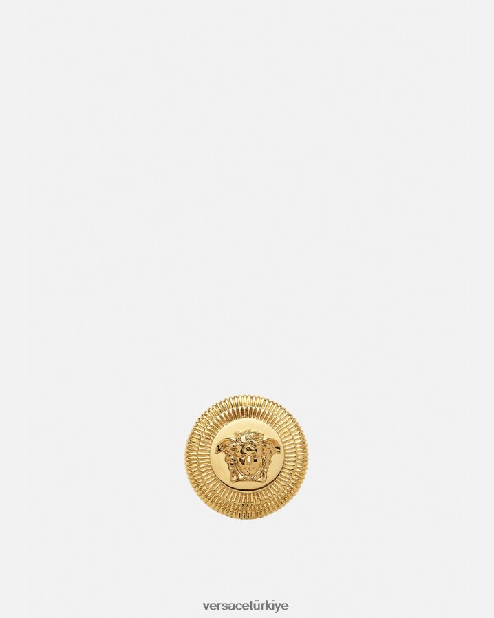 Versace medusa biggie yüzüğü kadınlar altın Aksesuarlar B0HHR8783