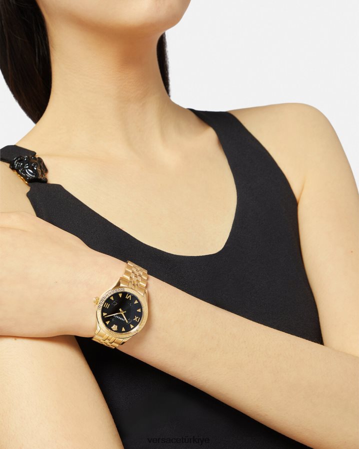 Versace Hellenium bayan saati kadınlar pnul Aksesuarlar B0HHR8964