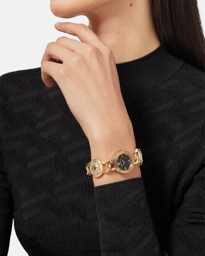Versace damızlık simgesi elmas izle kadınlar pnul Aksesuarlar B0HHR8953