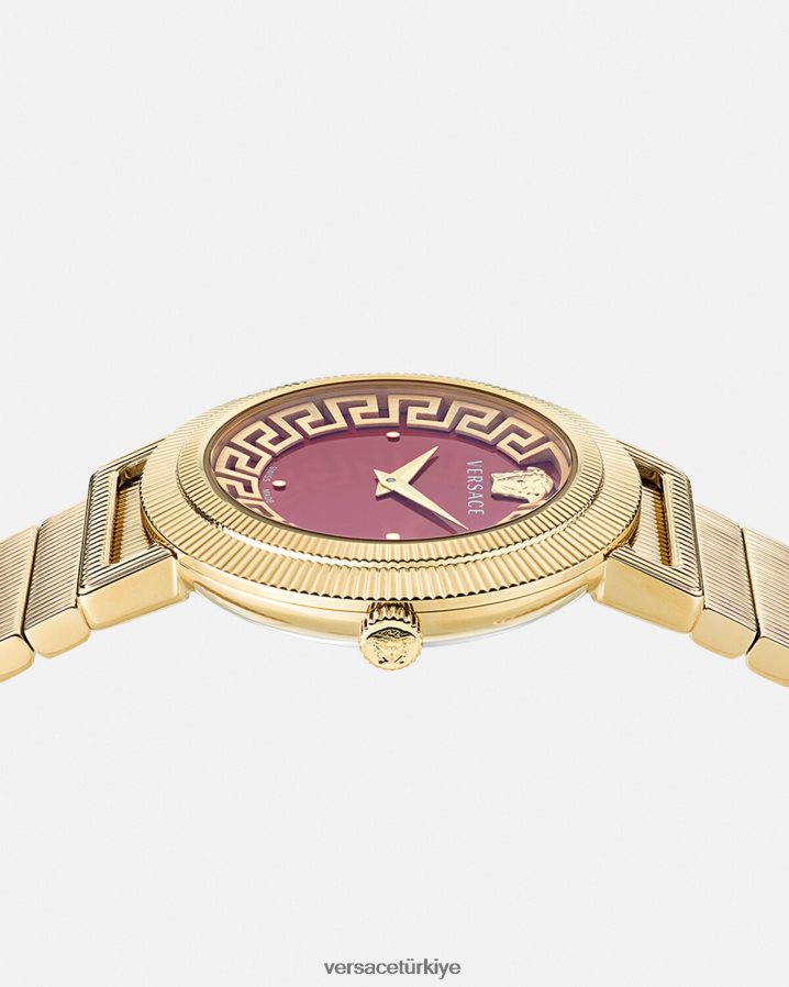 Versace greca şık saat kadınlar pnul Aksesuarlar B0HHR8982
