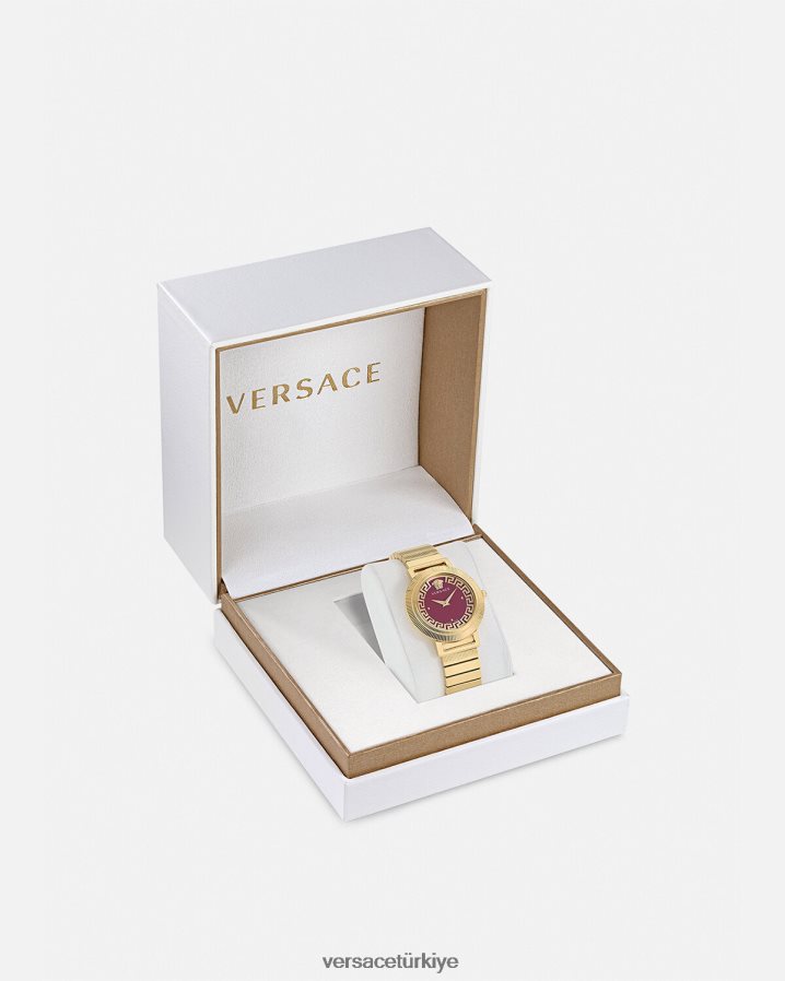 Versace greca şık saat kadınlar pnul Aksesuarlar B0HHR8982