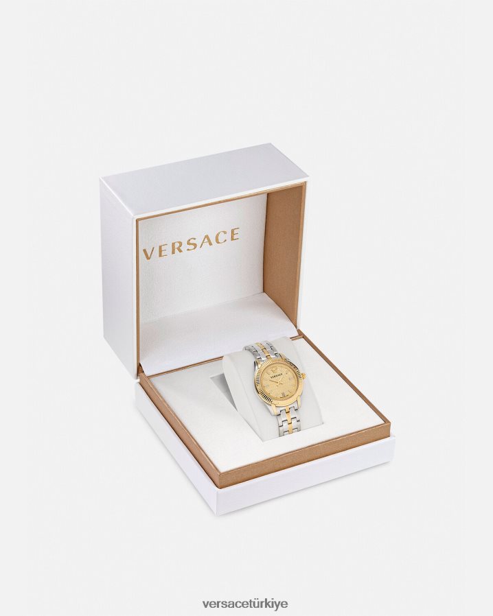 Versace greca zamanı bayan saati kadınlar pnul Aksesuarlar B0HHR8988
