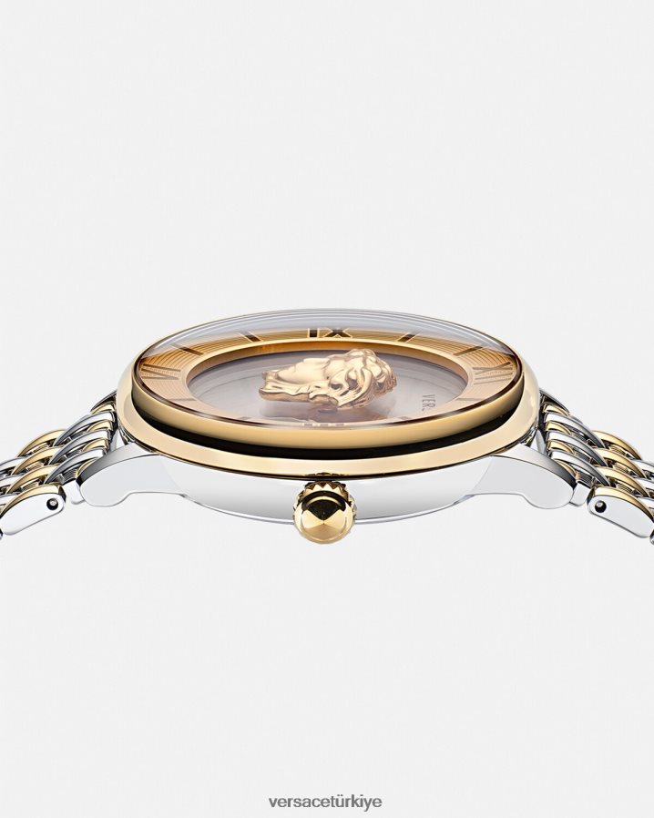 Versace la medusa izle kadınlar altın gümüş Aksesuarlar B0HHR8990