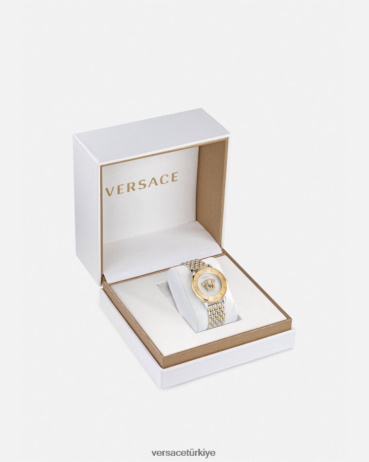 Versace la medusa izle kadınlar altın gümüş Aksesuarlar B0HHR8990