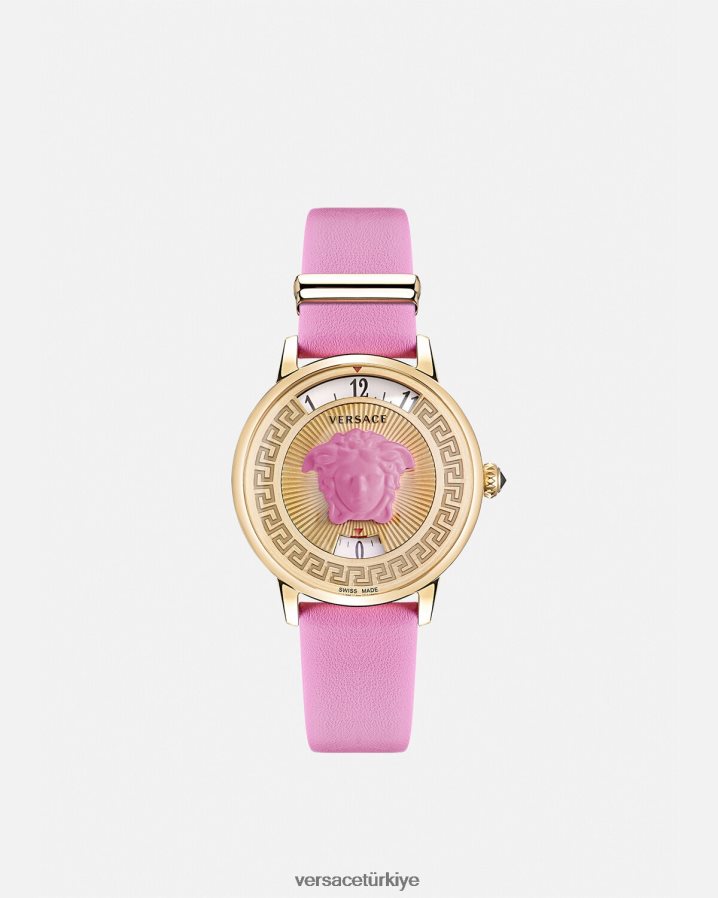 Versace medusa simgesi izle kadınlar pembe Aksesuarlar B0HHR8983