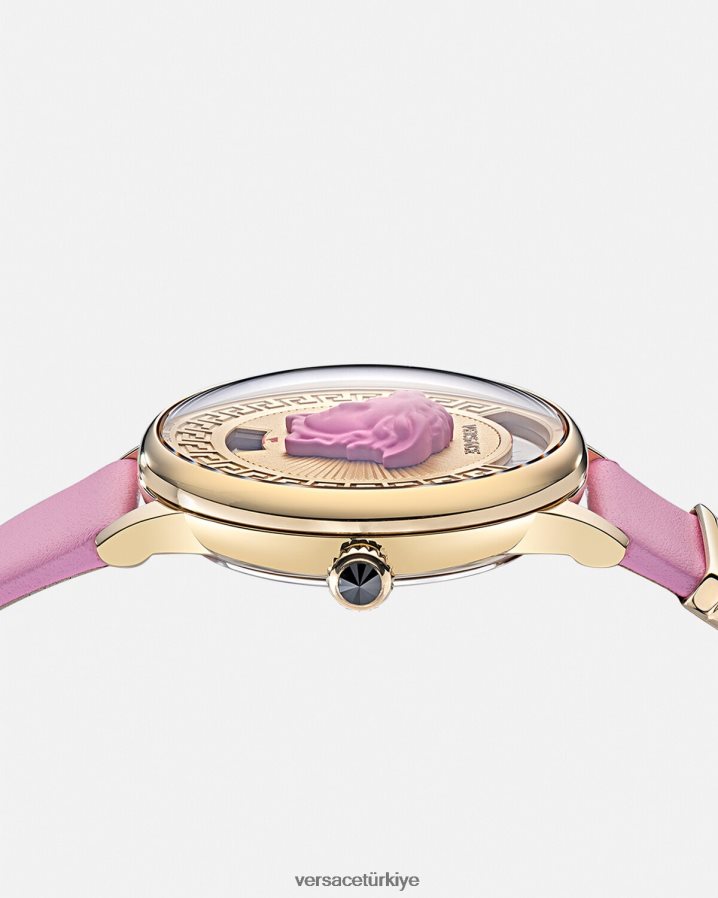 Versace medusa simgesi izle kadınlar pembe Aksesuarlar B0HHR8983