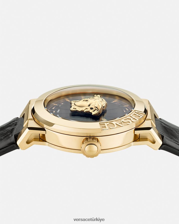 Versace medusa sonsuz izle kadınlar siyah altın Aksesuarlar B0HHR8995