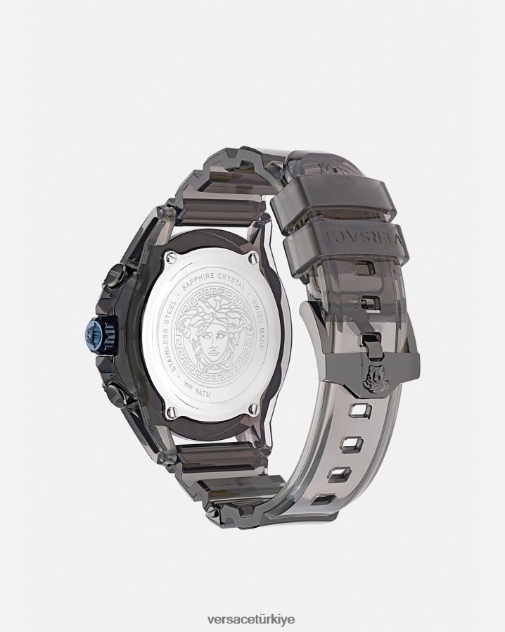 Versace simge aktif izle kadınlar gri Aksesuarlar B0HHR8977