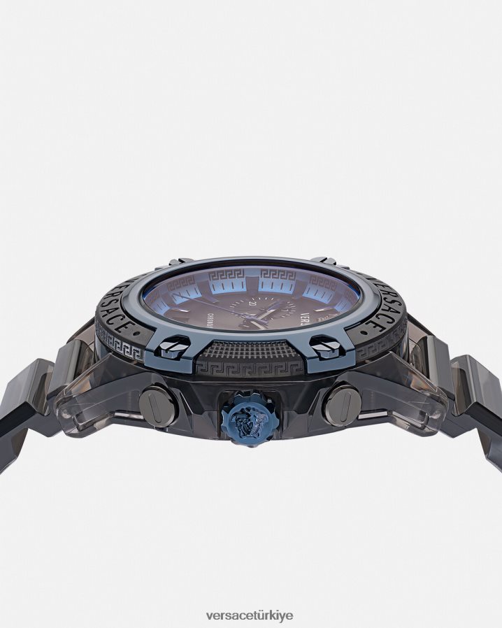 Versace simge aktif izle kadınlar gri Aksesuarlar B0HHR8977