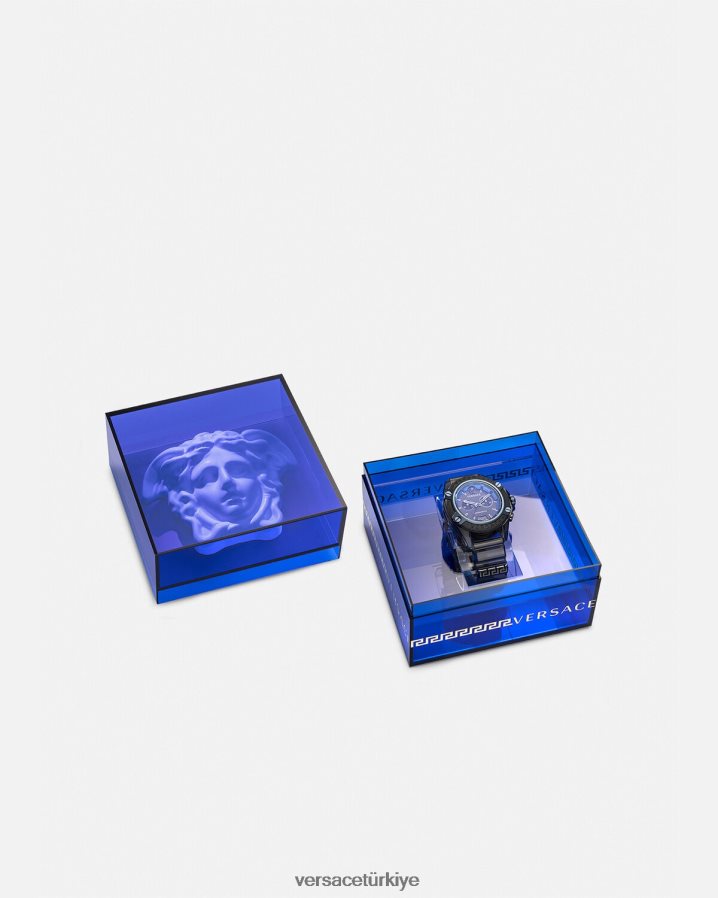 Versace simge aktif izle kadınlar gri Aksesuarlar B0HHR8977