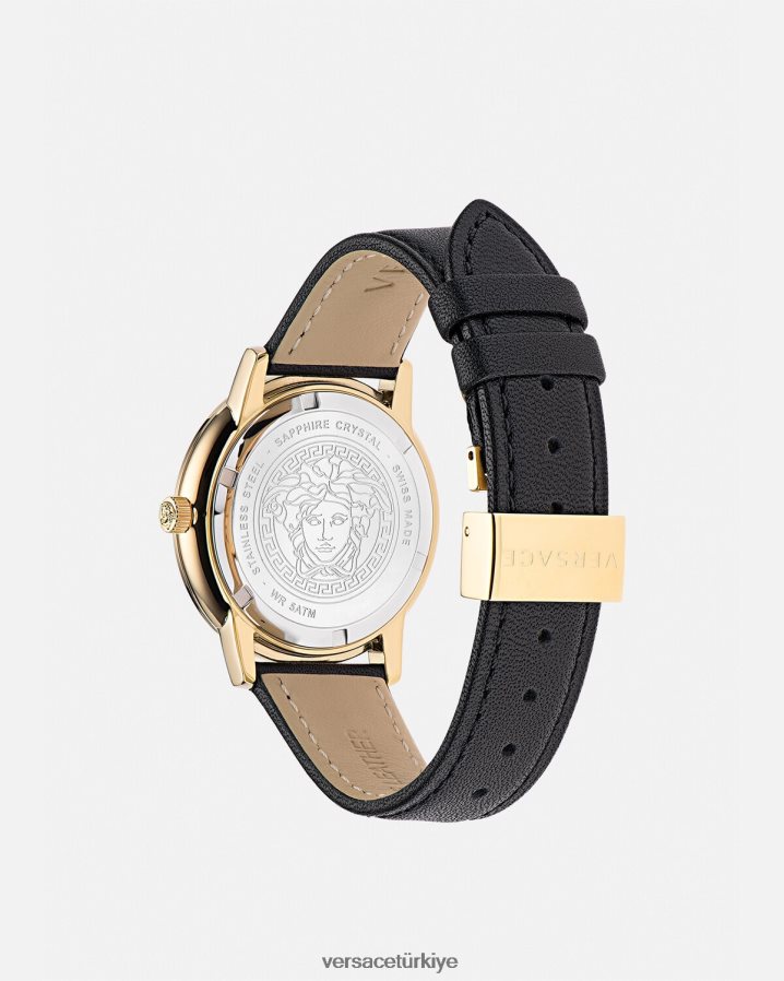 Versace v-haraç izle kadınlar siyah Aksesuarlar B0HHR8966