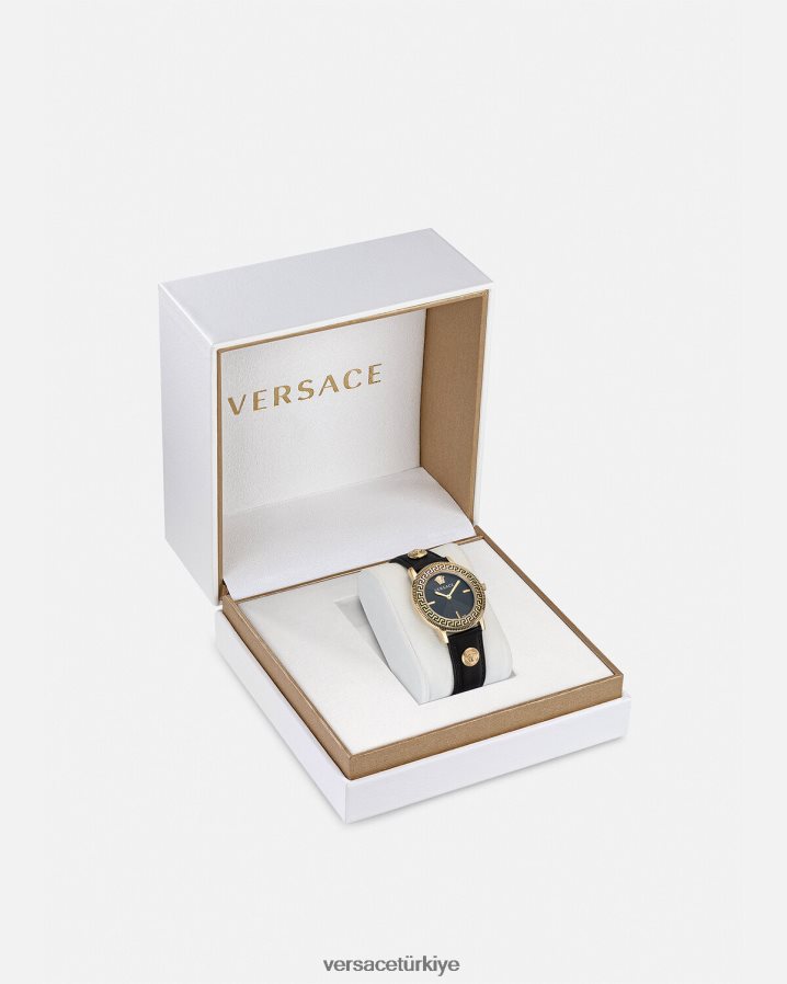 Versace v-haraç izle kadınlar siyah Aksesuarlar B0HHR8966