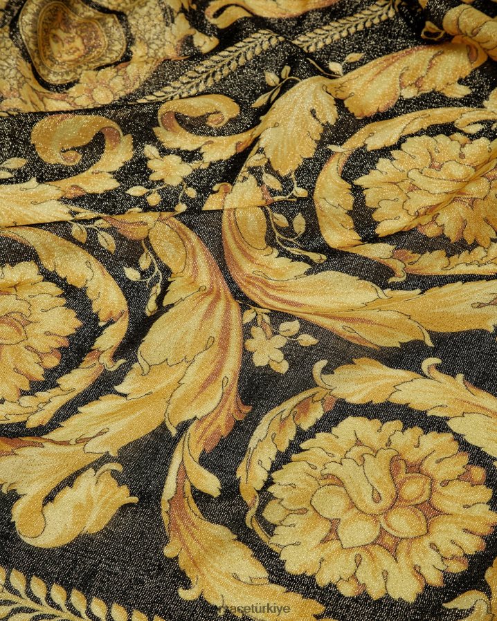 Versace barok saçaklı şal kadınlar Yazdır Aksesuarlar B0HHR8901