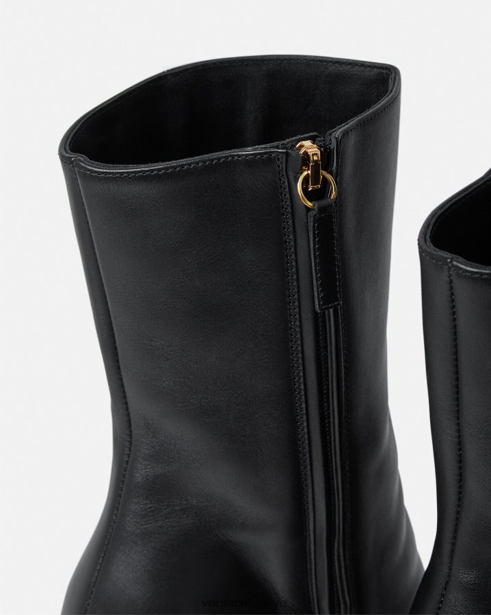 Versace aevitas platform çizmeler kadınlar siyah ayakkabı B0HHR8407