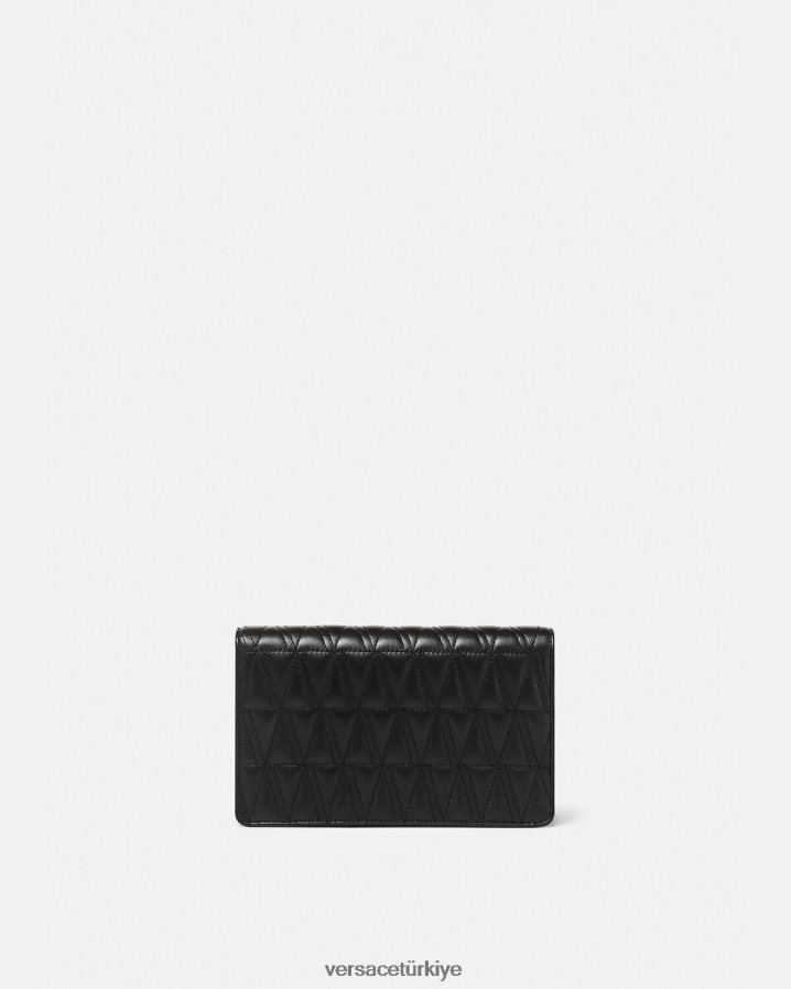 Versace Virtus debriyajı kadınlar siyah çanta B0HHR8369
